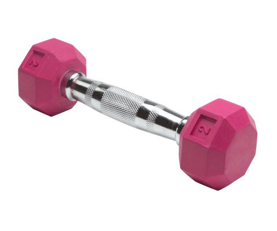 ZY1002   Colorful Hex Dumbbell