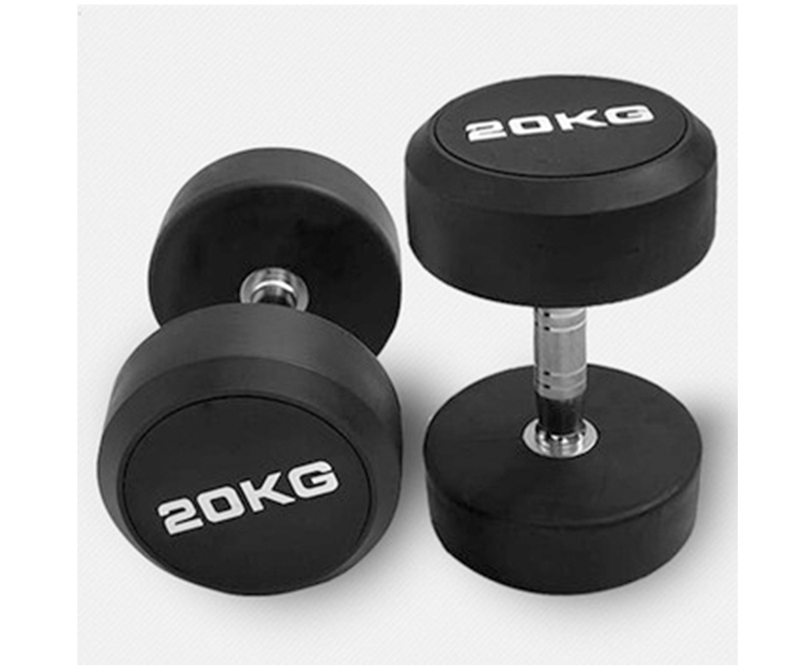 ZY1005   Fixed Rubber Dumbbell