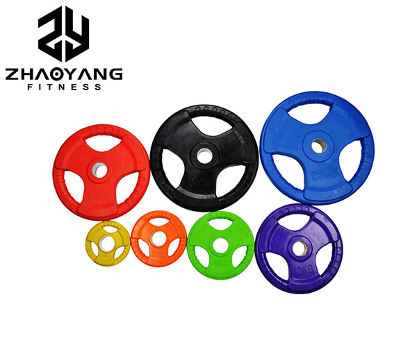 ZY4004    Colored Tri-Grips Weight Plate