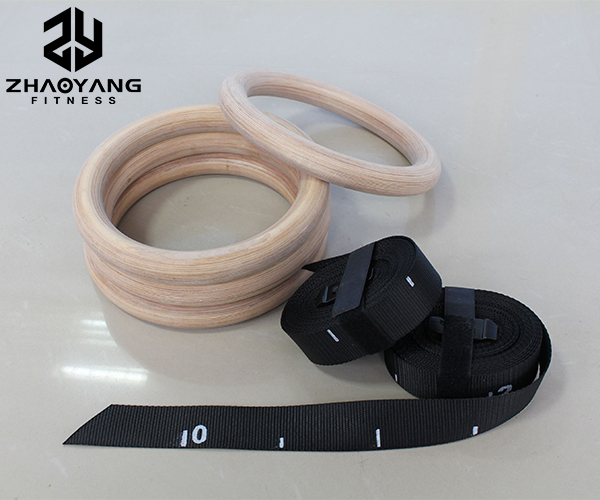 ZY7408 Wooden Gym Ring